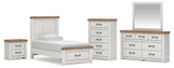 Savonport Panel Storage Bed, Dresser, Mirror, Chest and Nightstand