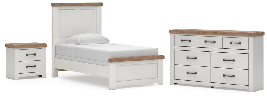 Savonport Panel Bed, Dresser and Nightstand