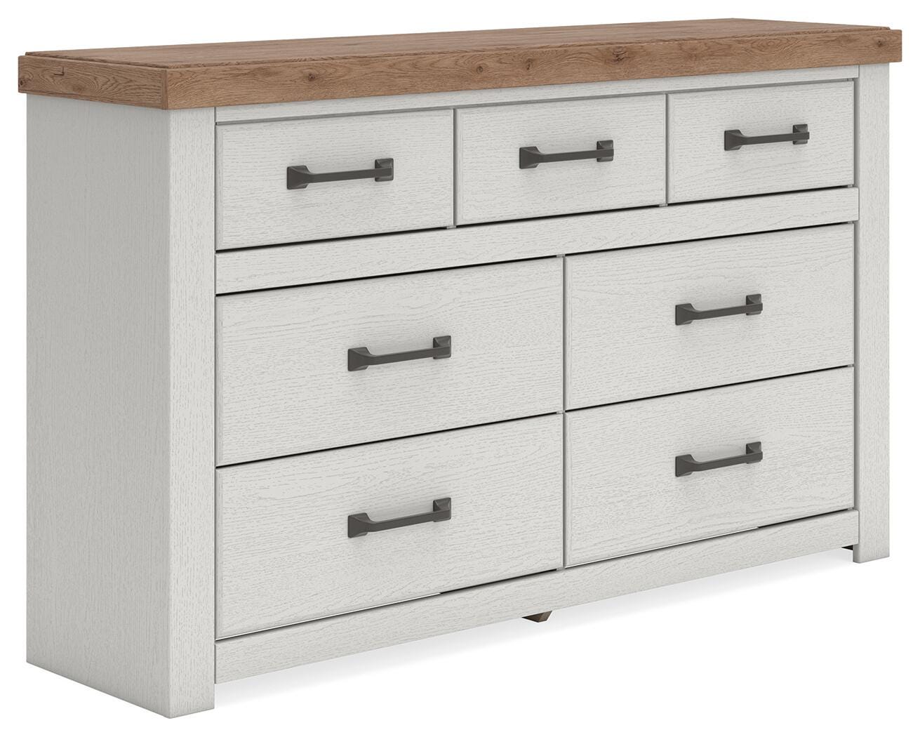 Savonport Panel Bed with Storage, Dresser and Nightstand