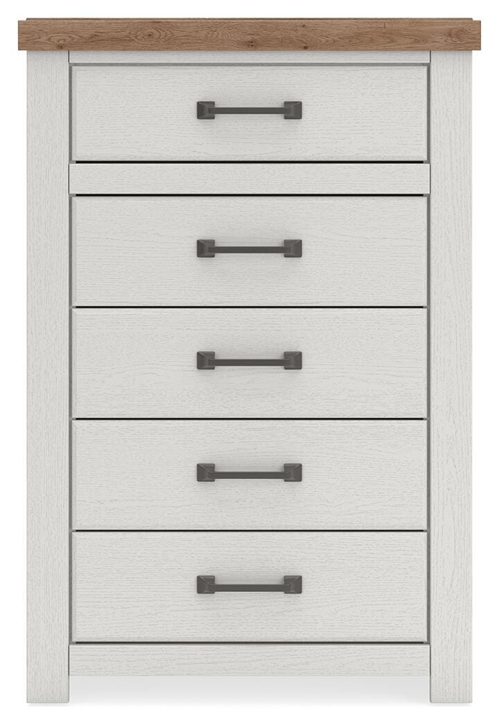 Savonport Panel Storage Bed, Dresser and Chest