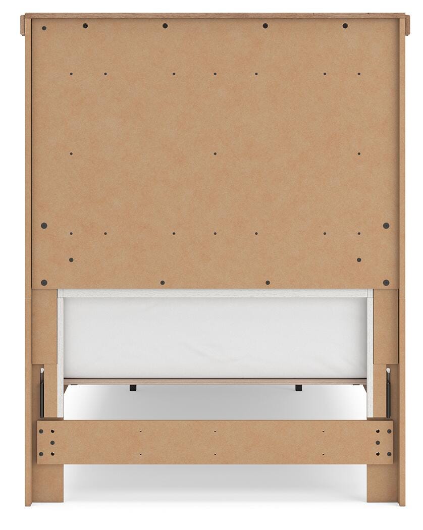 Savonport Panel Storage Bed, Dresser and Mirror