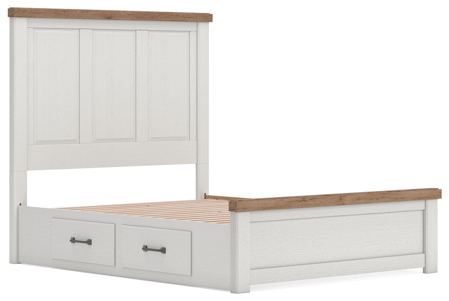 Savonport Panel Bed with Storage, Dresser, Mirror, Chest and Nightstand