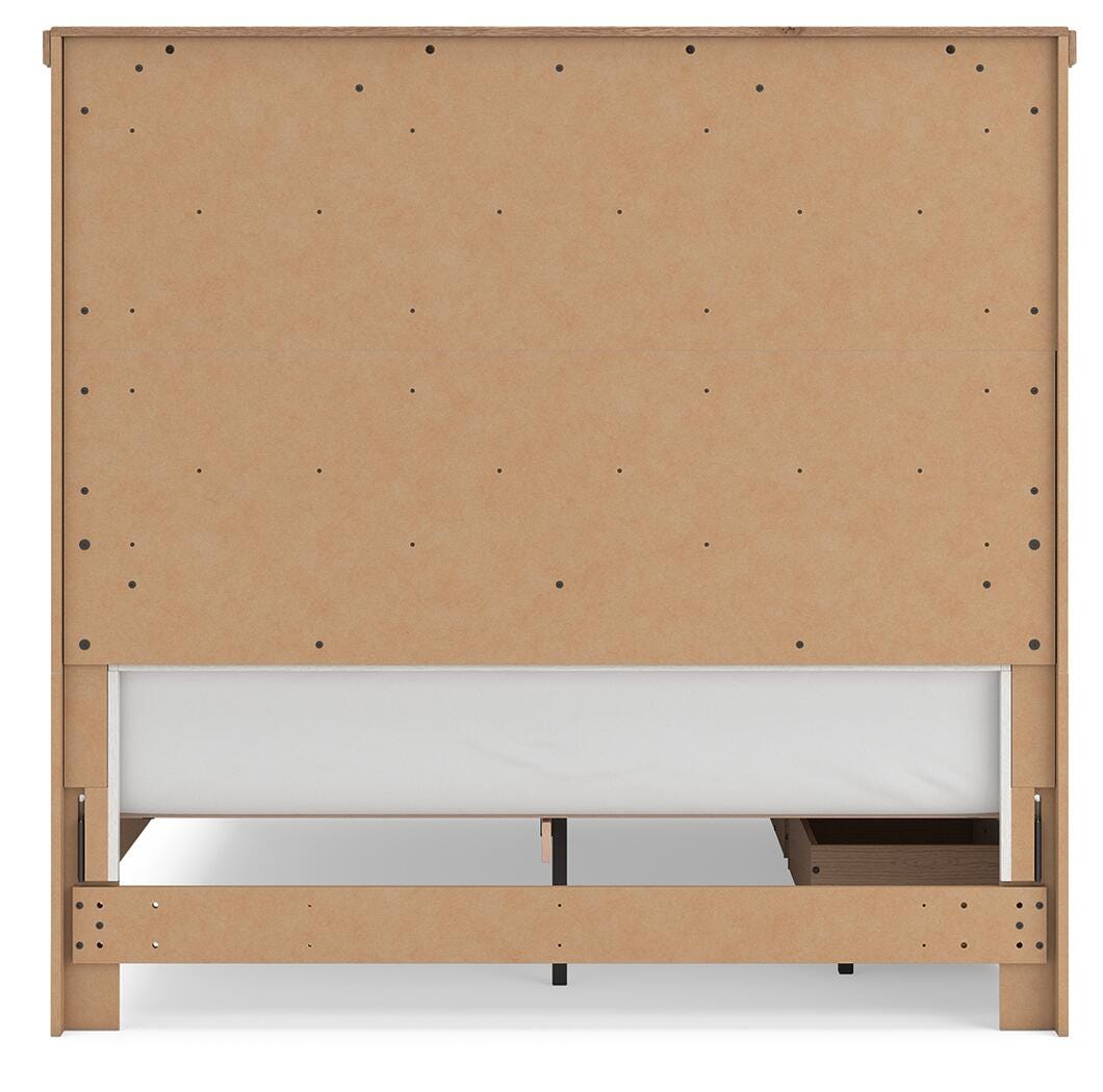 Savonport Panel Bed with Storageand Dresser