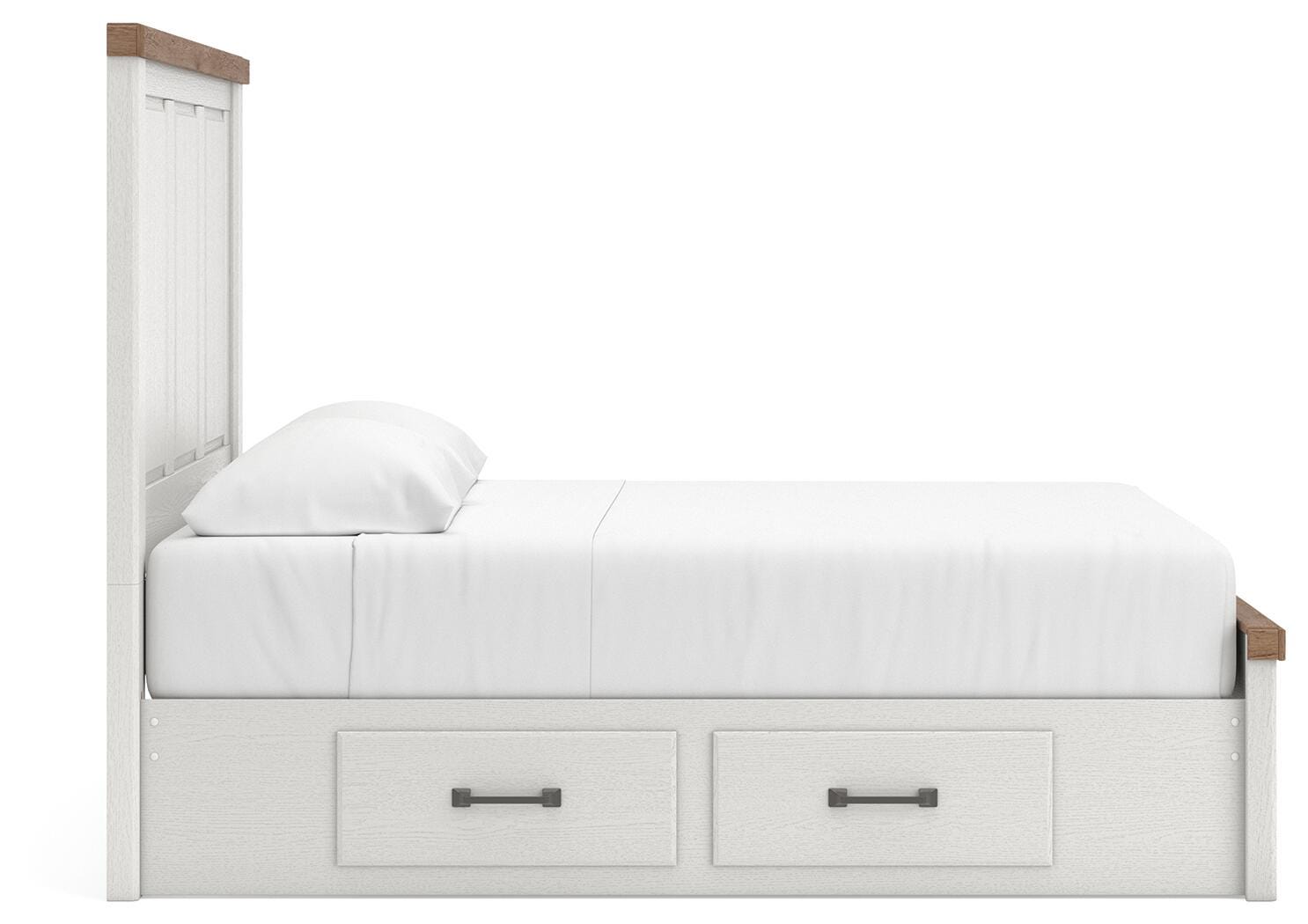 Savonport Panel Bed with Storage, Dresser and Nightstand