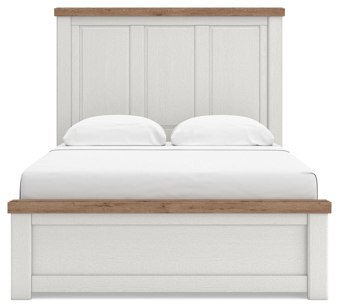 Savonport Panel Bed with Storage, Dresser, Mirror, Chest and Nightstand