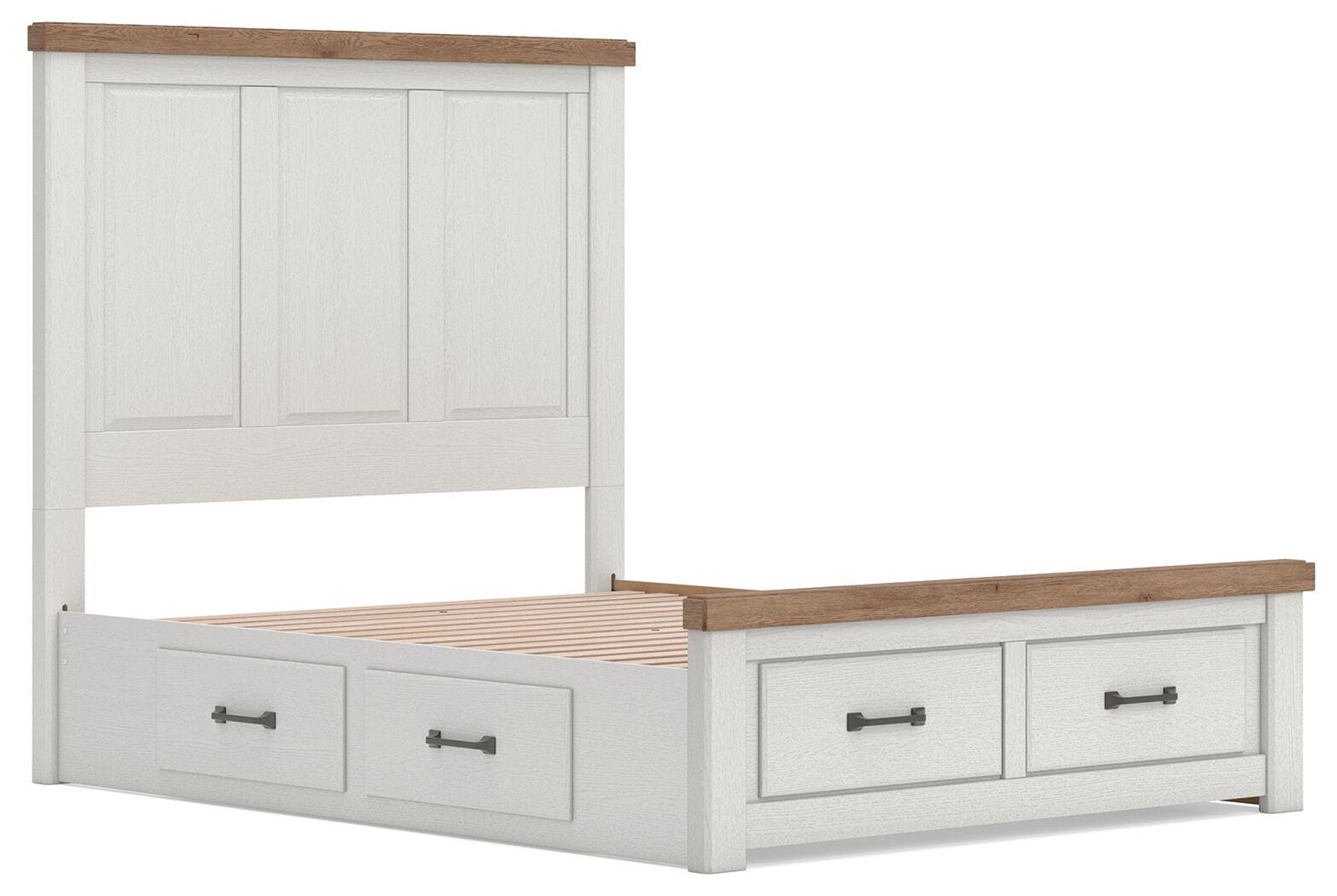 Savonport Panel Storage Bed, Chest and Nightstand