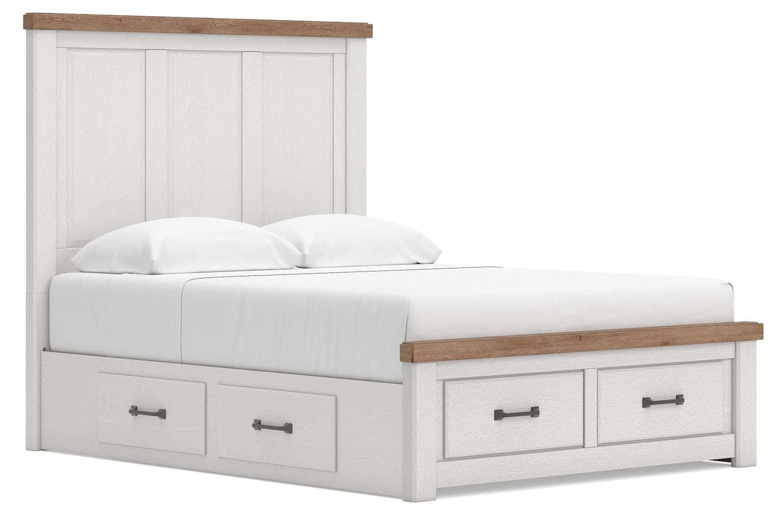 Savonport Panel Storage Bed, Chest and Nightstand