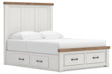 Savonport Panel Storage Bed, Dresser, Mirror, Chest and Nightstand
