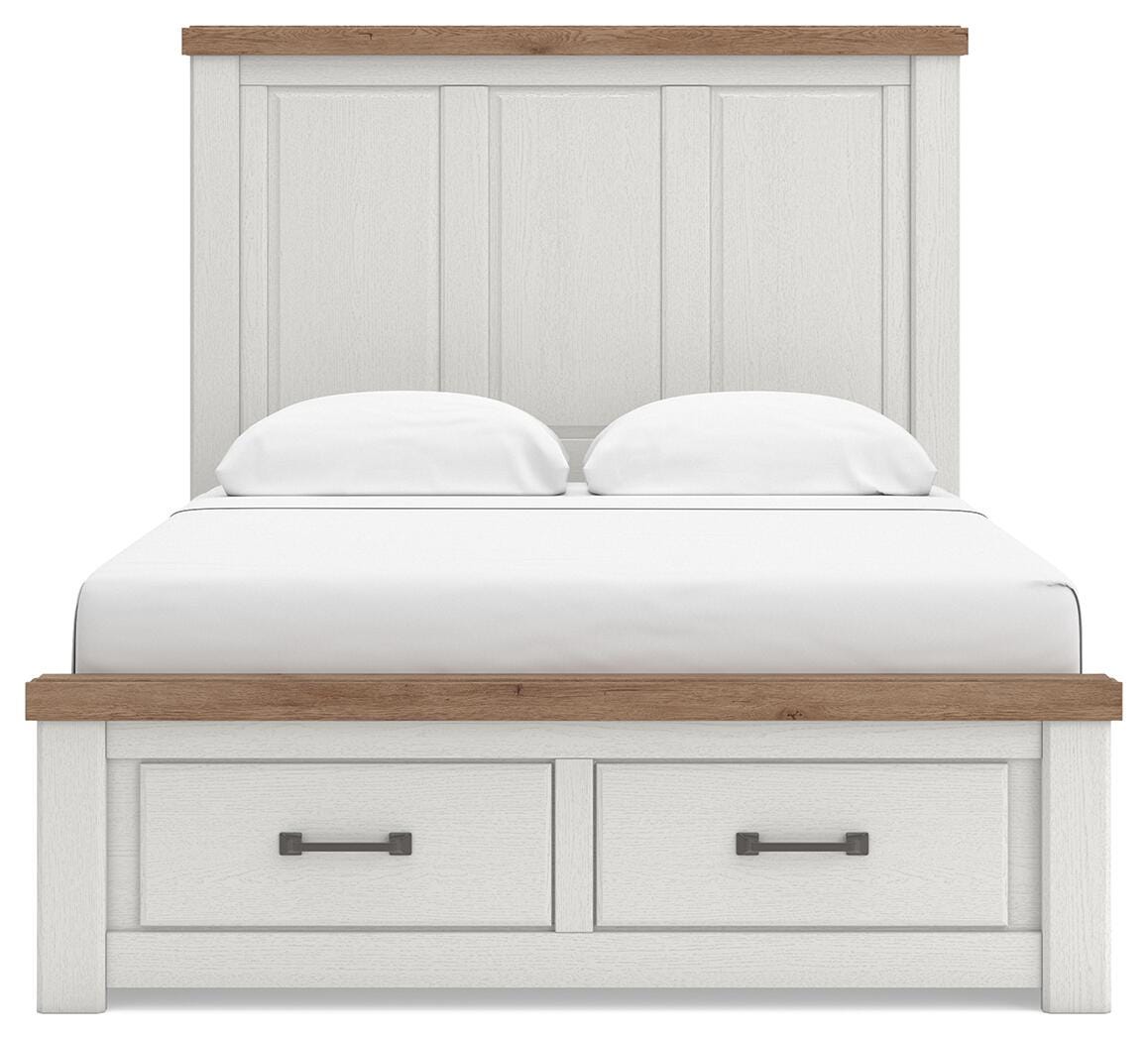 Savonport Panel Storage Bed, Dresser, Mirror, Chest and Nightstand