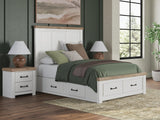 Savonport Panel Storage Bed, Dresser and Chest