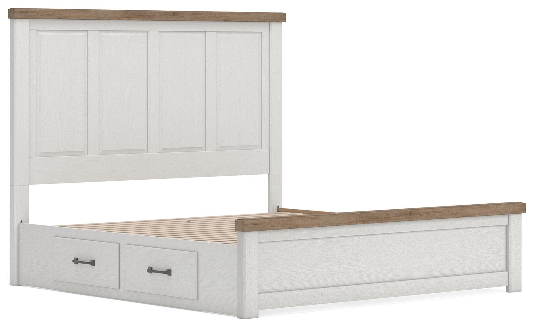Savonport Panel Bed with Storage, Dresser and Chest