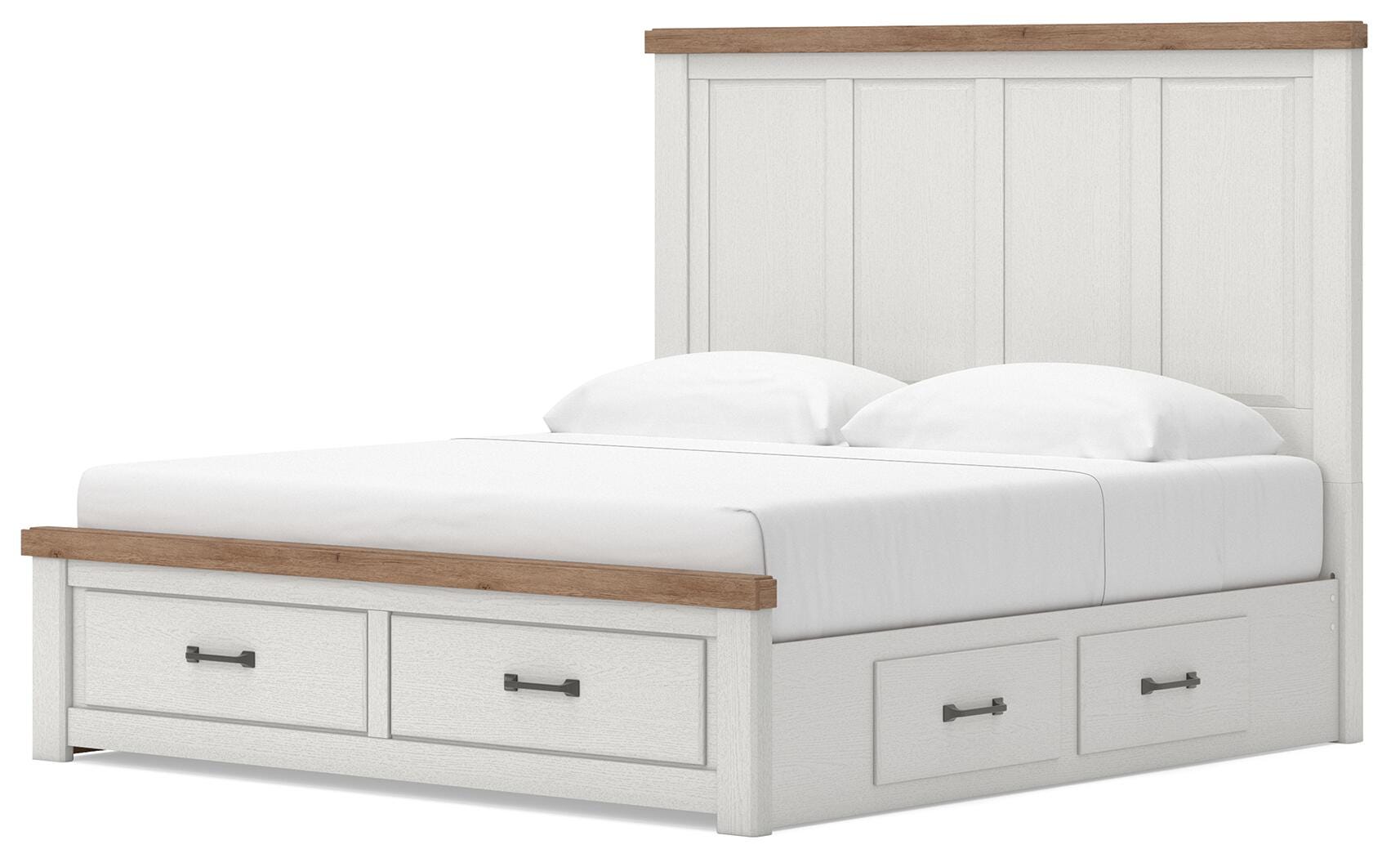 Savonport Panel Storage Bed