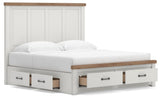 Savonport Panel Storage Bed