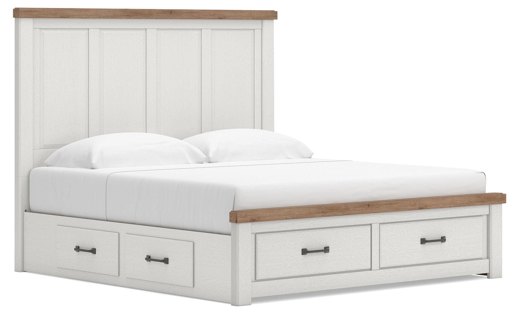 Savonport Panel Storage Bed
