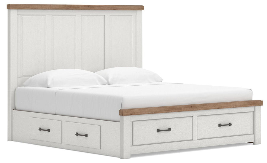 Savonport Panel Storage Bed