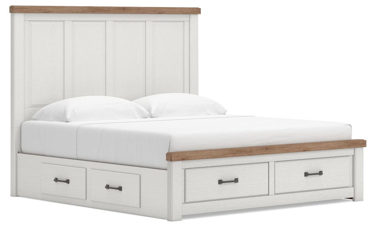 Savonport Panel Storage Bed