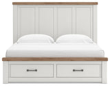 Savonport Panel Storage Bed and Dresser