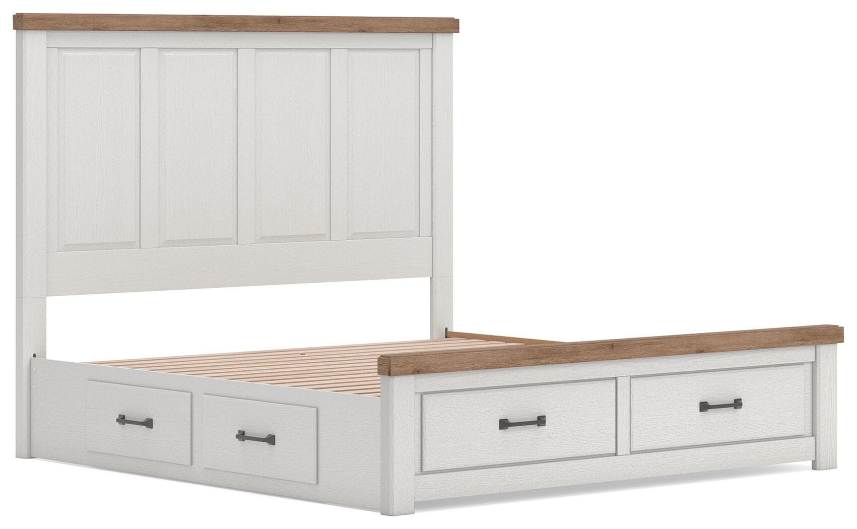 Savonport Panel Storage Bed, Dresser and Nightstand