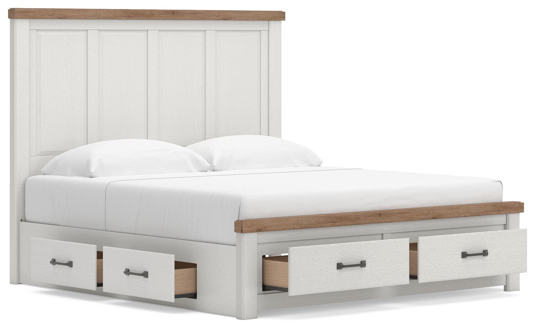 Savonport Panel Storage Bed