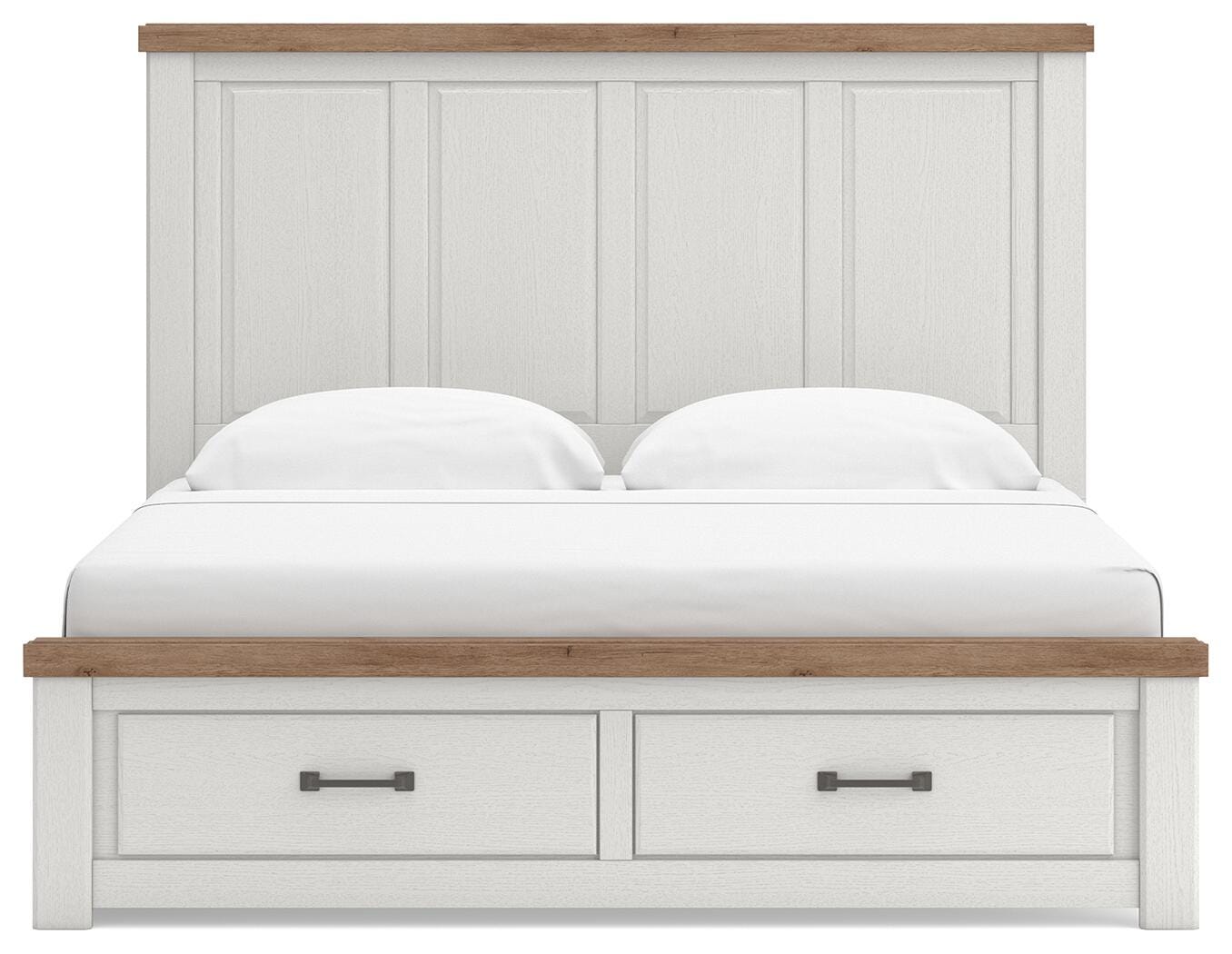 Savonport Panel Storage Bed. Dresser, Mirror and Nightstand