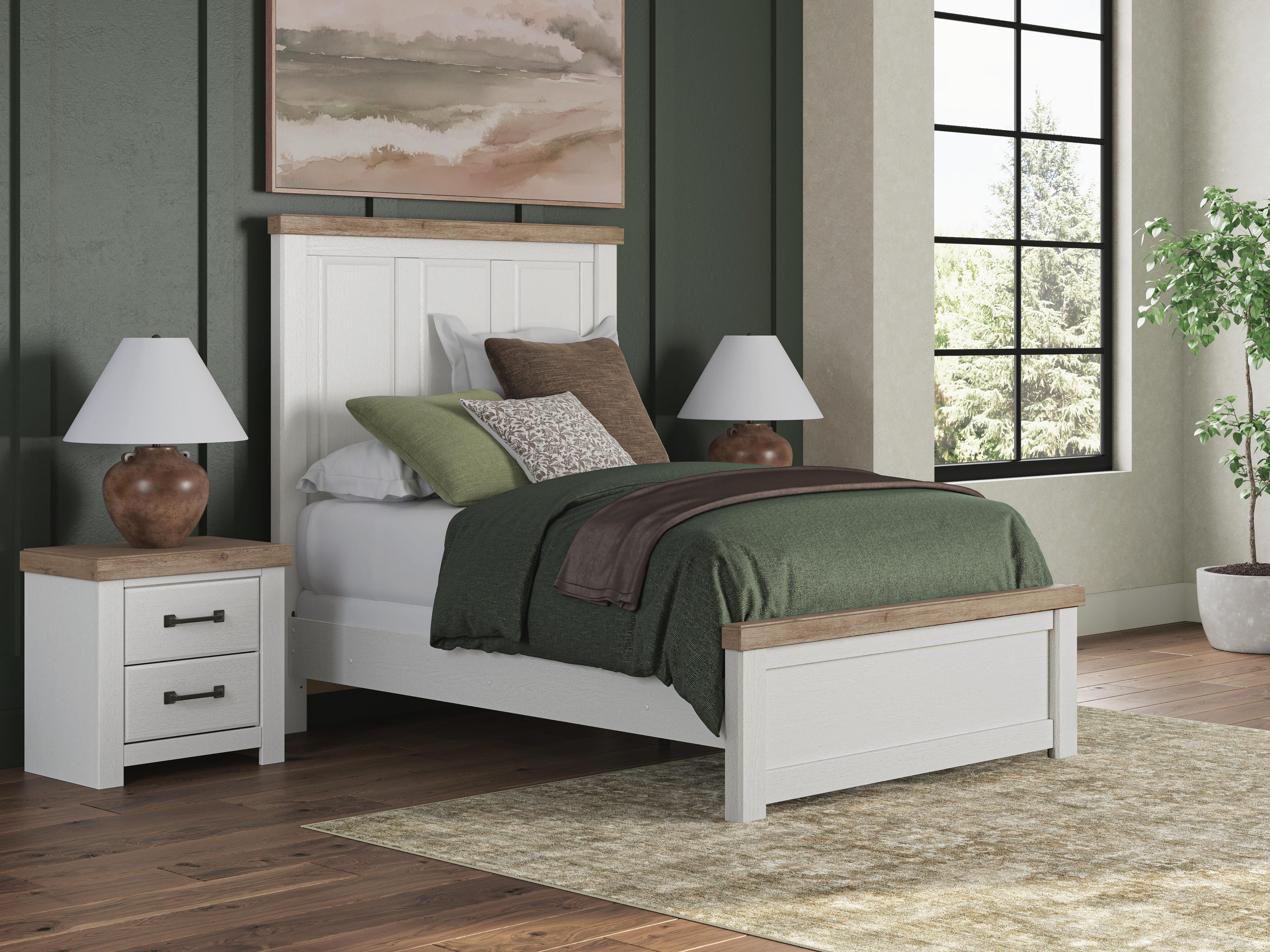 Savonport Panel Bed and Dresser
