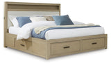 Calmoro Bookcase Bed, Dresser and Mirror