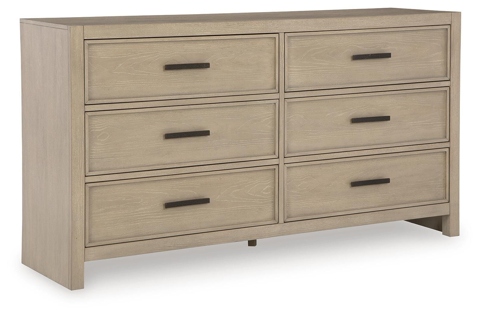 Calmoro Bookcase Bed, Dresser and Mirror