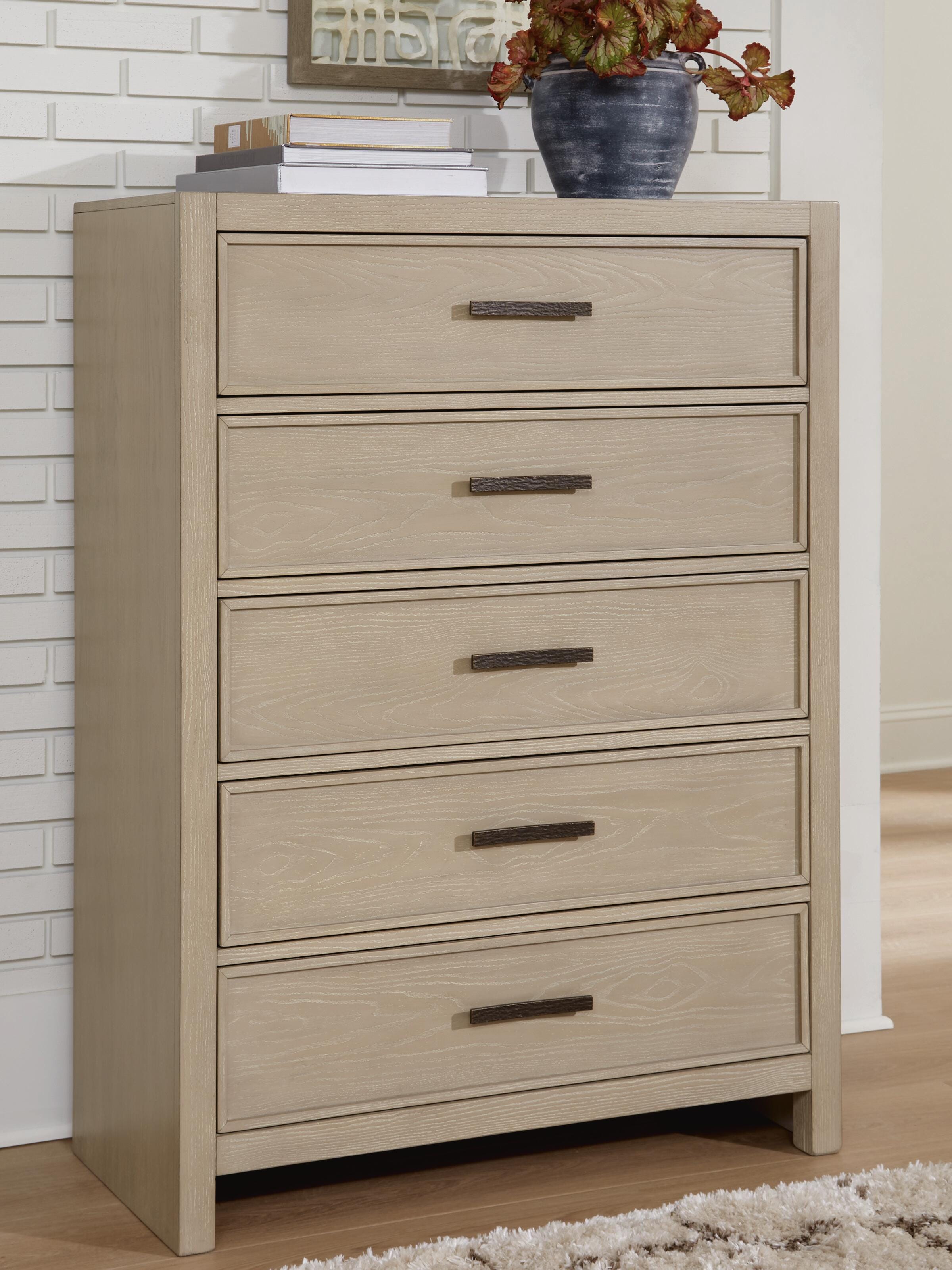 Calmoro Bookcase Bed with Mirrored Dresser, Chest and 2 Nightstands