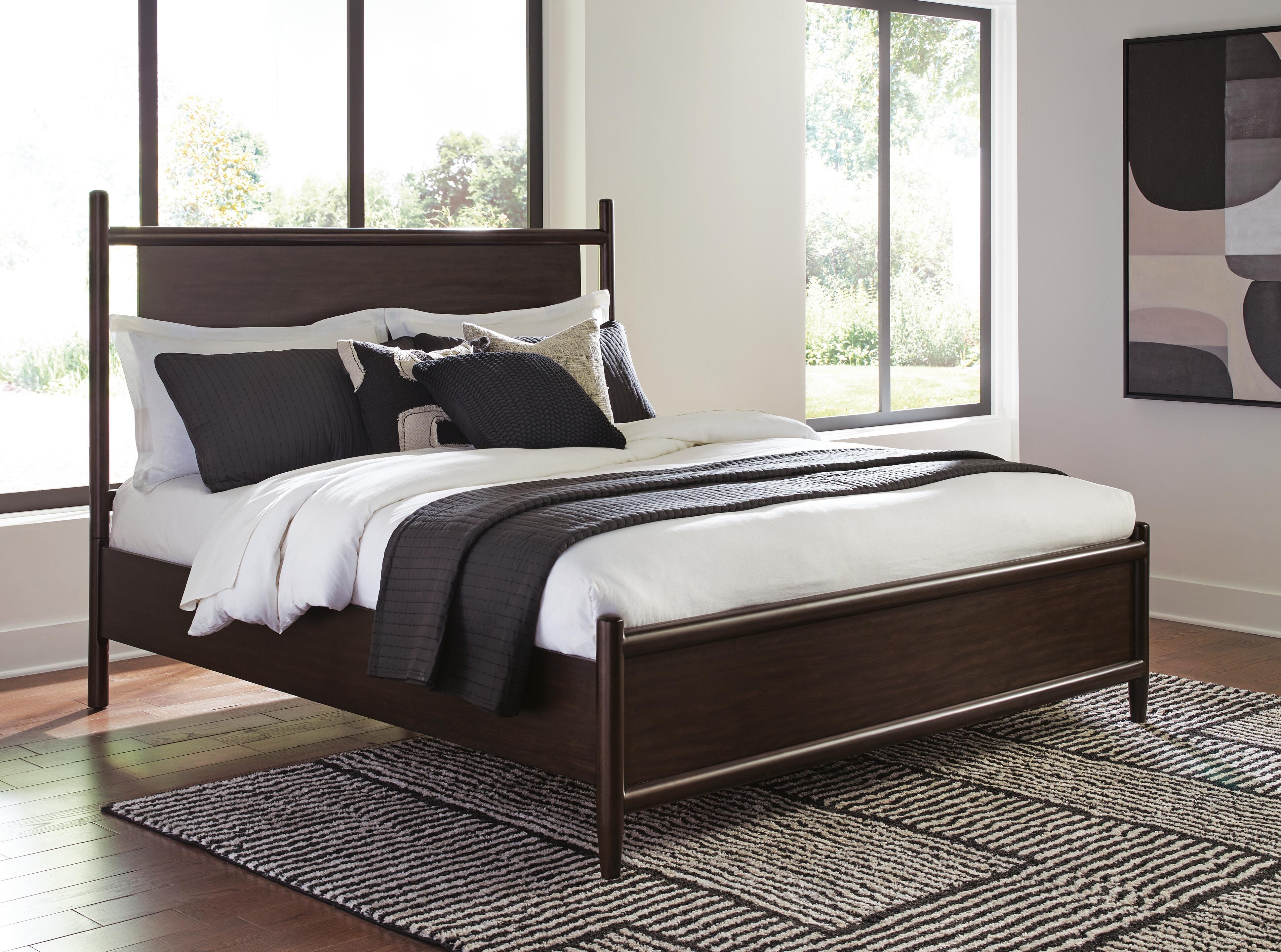 Dantenton Panel Bed, Dresser and Mirror