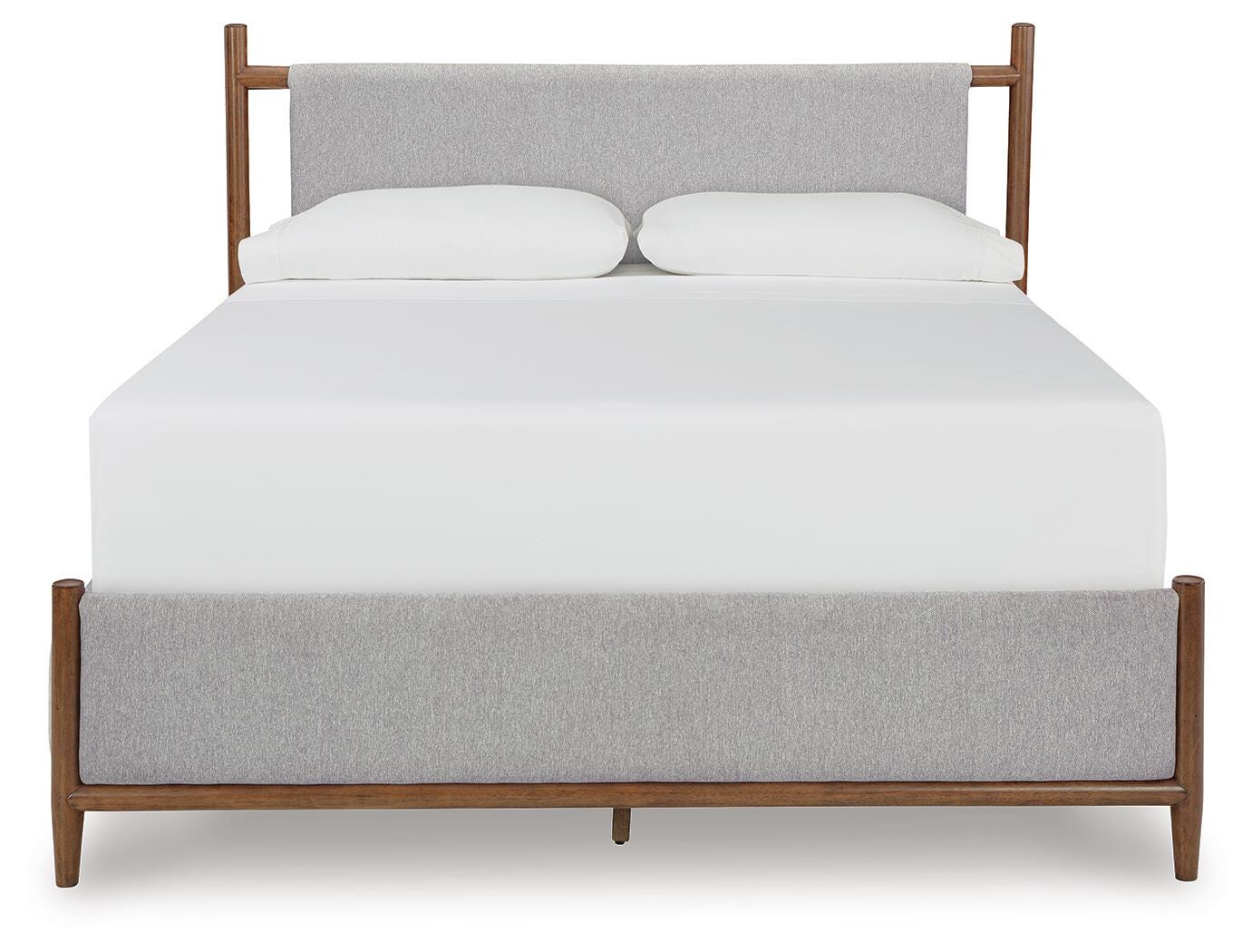 Lyncott Upholstered Bed with Dresser