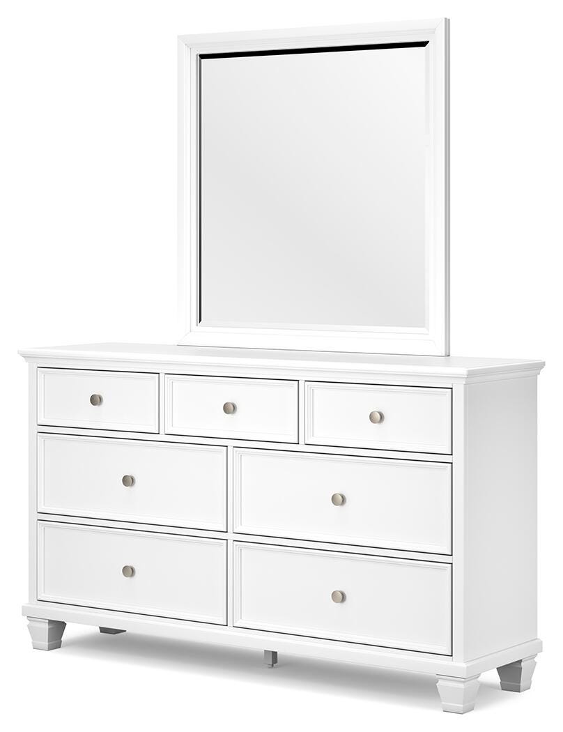 Fortman Panel Storage Bed, Dresser, Mirror and Nightstand