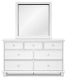 Fortman Panel Storage Bed, Dresser and Mirror