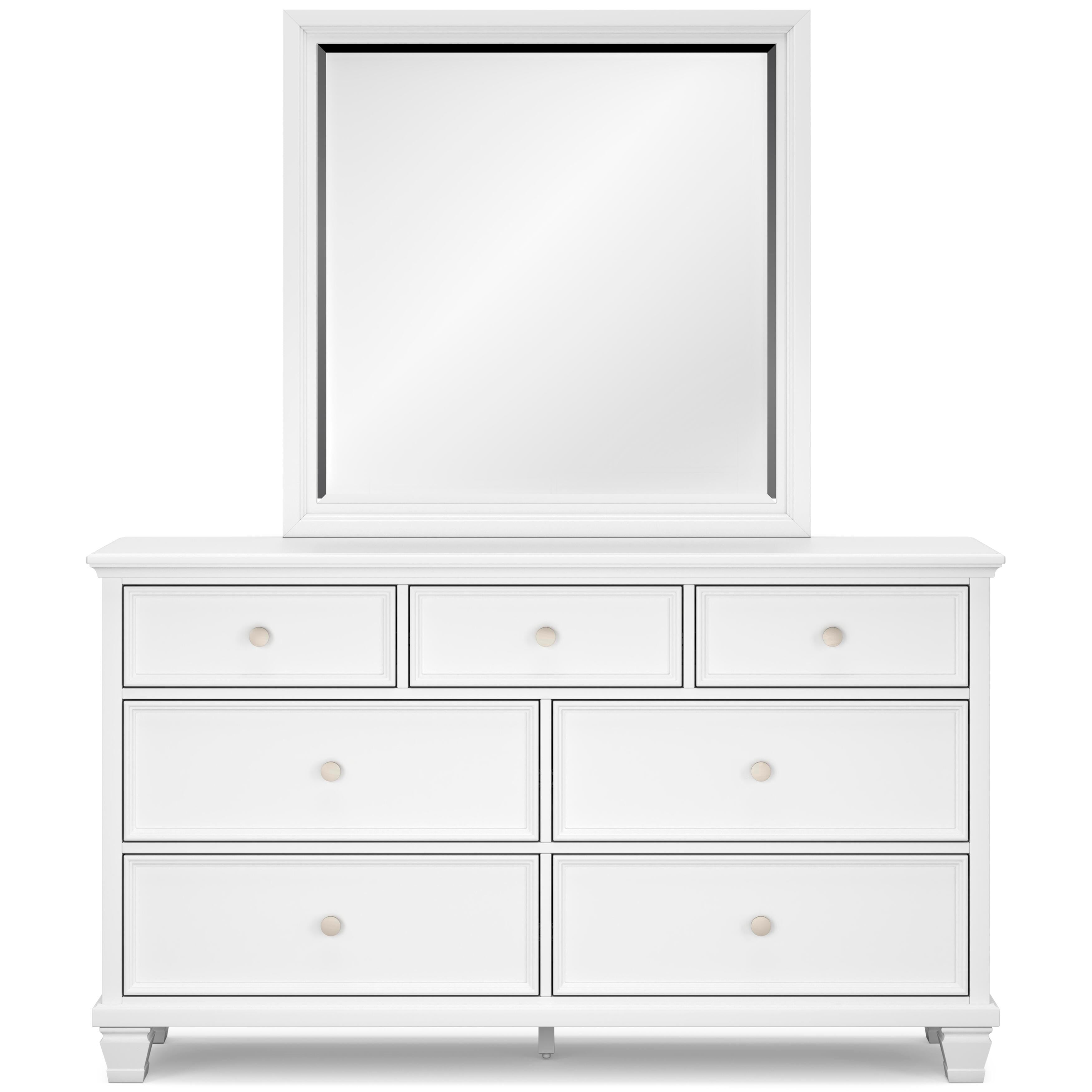 Fortman Panel Storage Bed, Dresser and Mirror