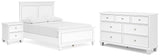 Fortman Panel Bed, Dresser and Nightstand