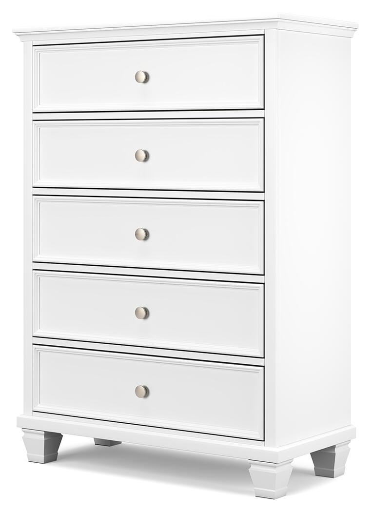 Fortman Panel Storage Bed, Dresser and Chest
