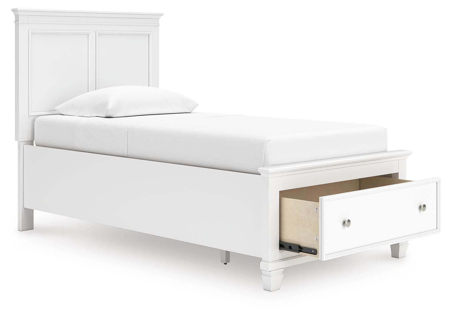 Fortman Panel Storage Bed, Dresser and Nightstand