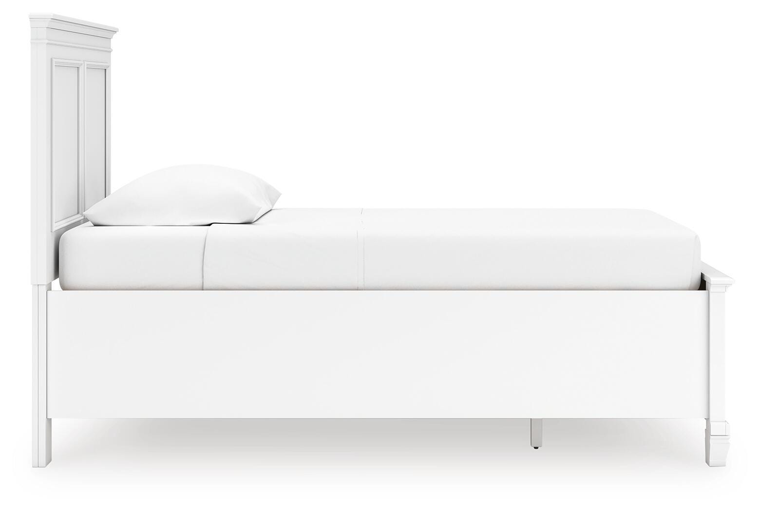 Fortman Panel Storage Bed, Dresser, Mirror and Nightstand