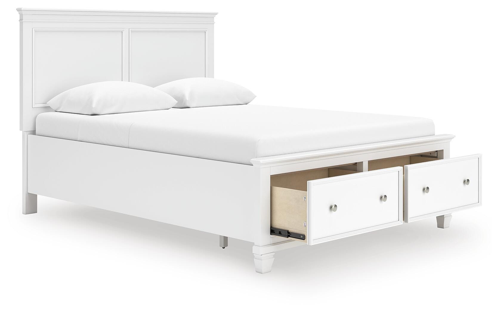 Fortman Panel Storage Bed, Dresser and Nightstand