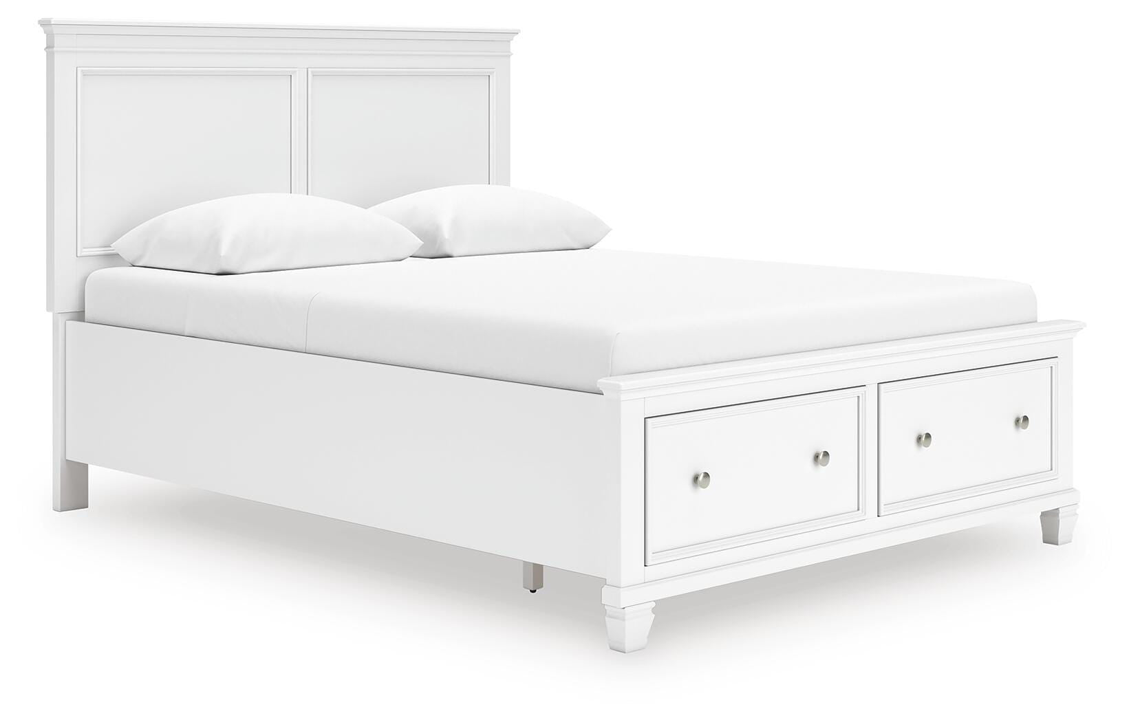Fortman Panel Storage Bed, Dresser and Nightstand