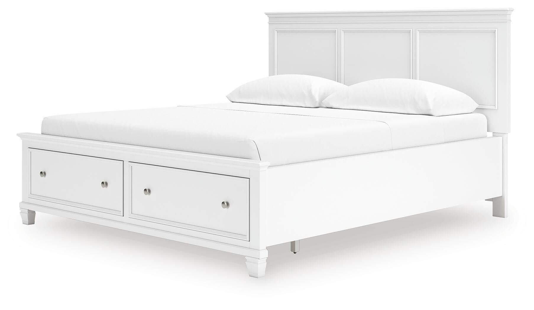 Fortman Panel Storage Bed, Dresser and Nightstand