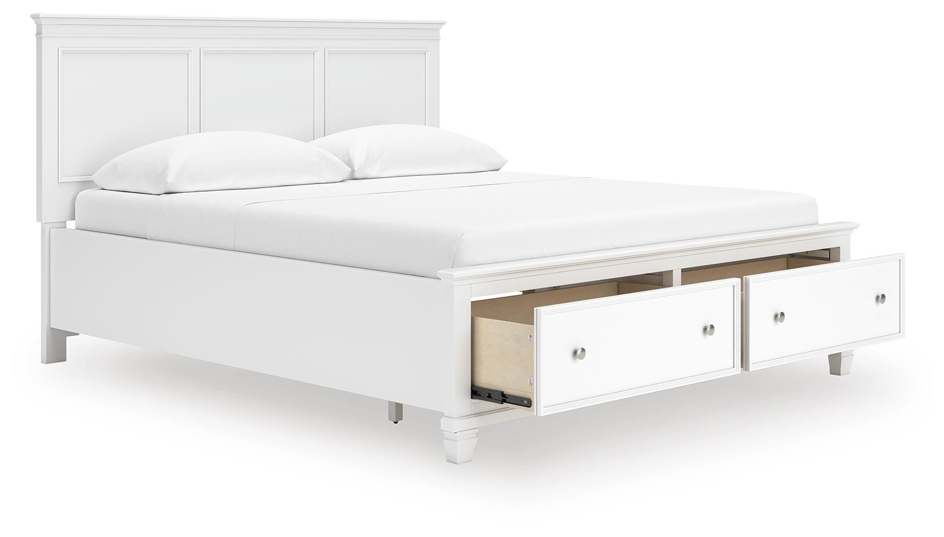 Fortman Panel Storage Bed and Dresser