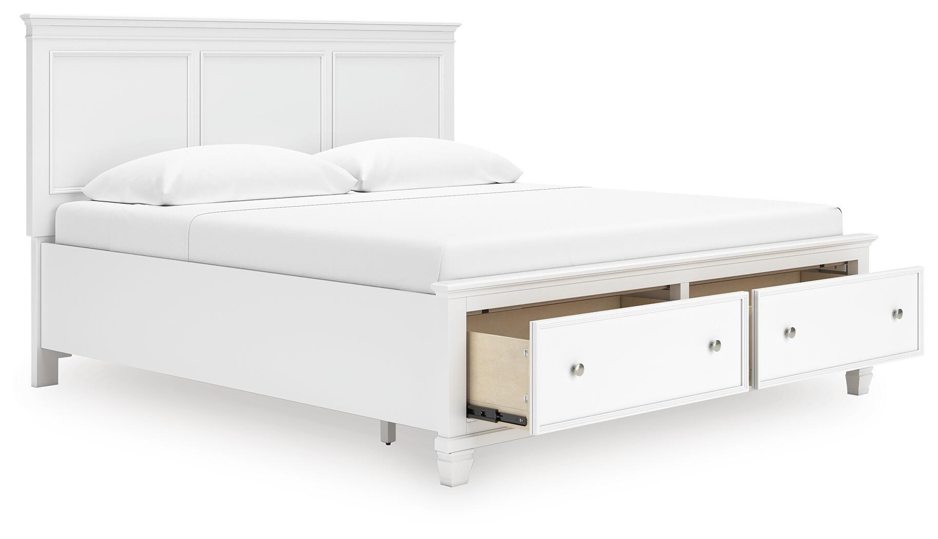 Fortman Panel Storage Bed, Dresser and Chest
