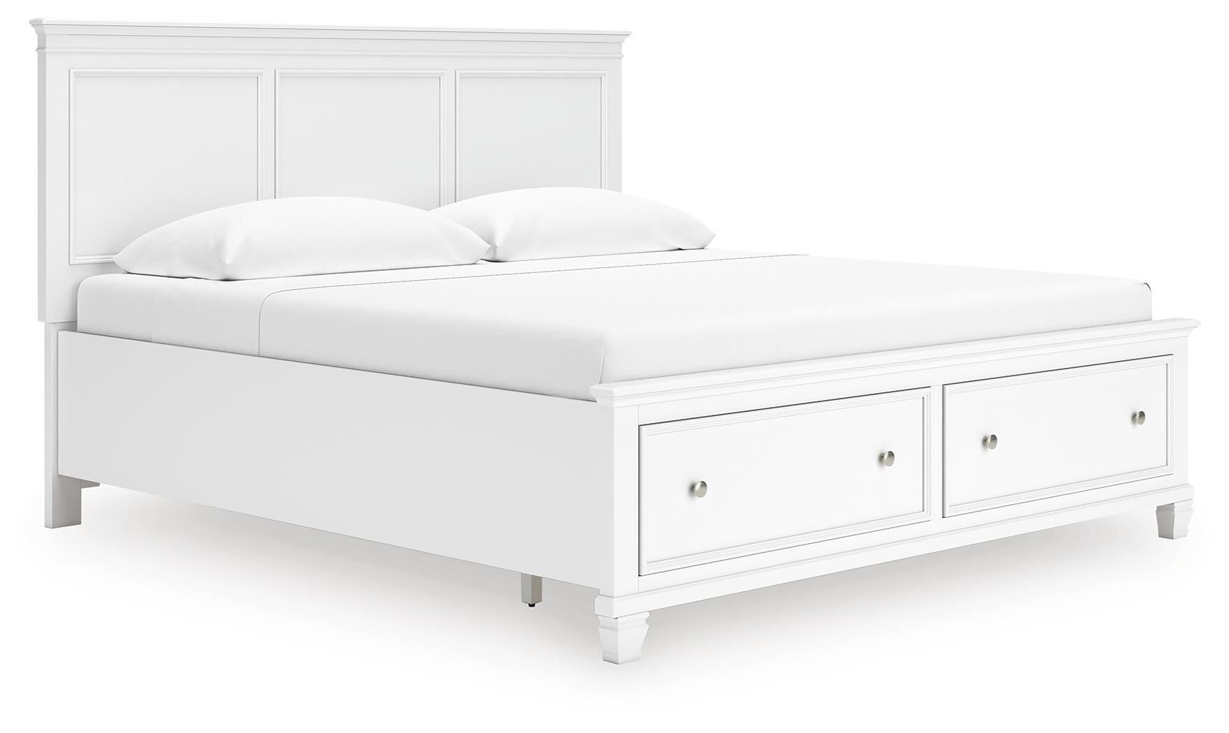 Fortman Panel Storage Bed and Dresser