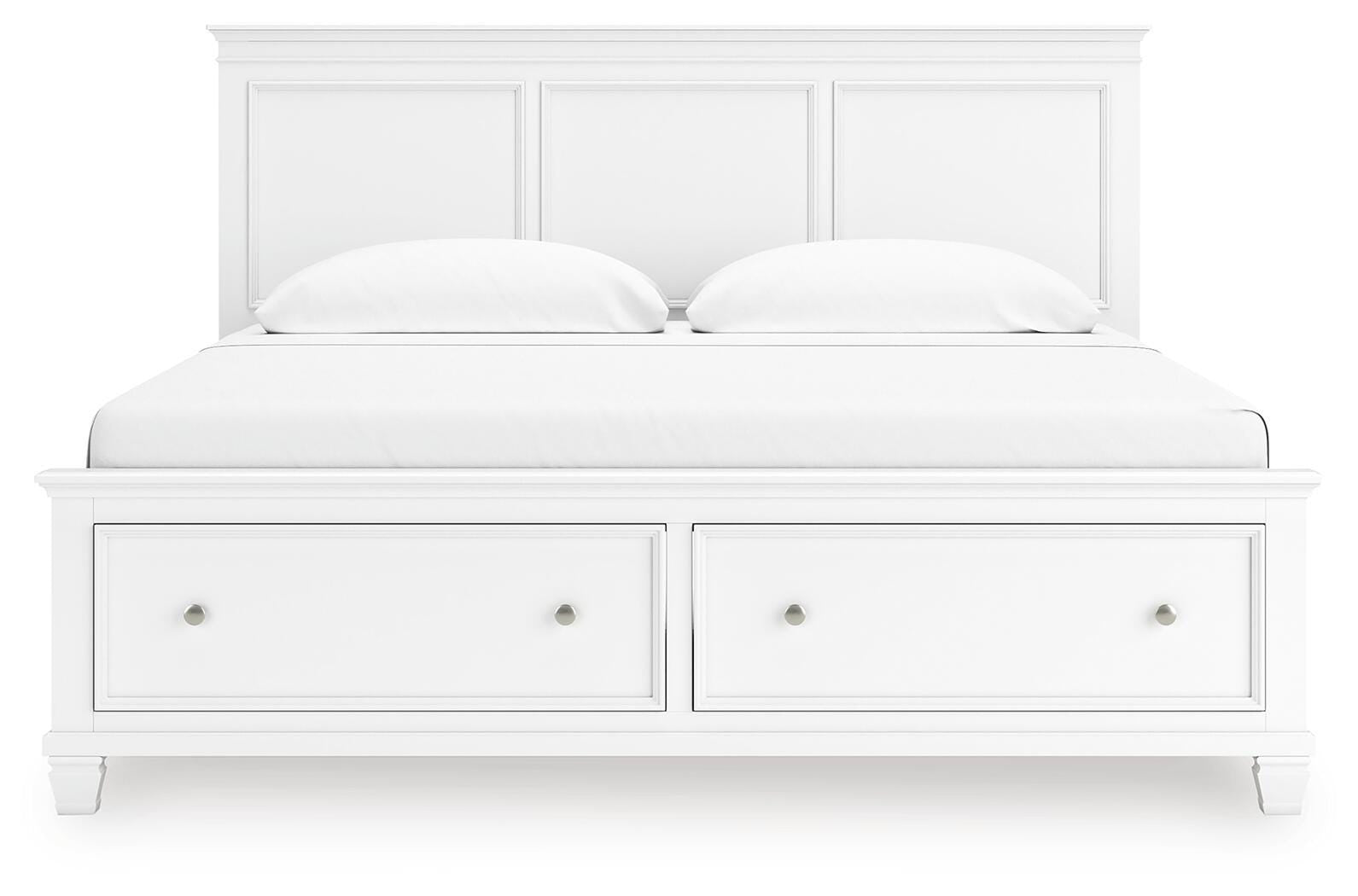 Fortman Panel Storage Bed, Dresser and Mirror