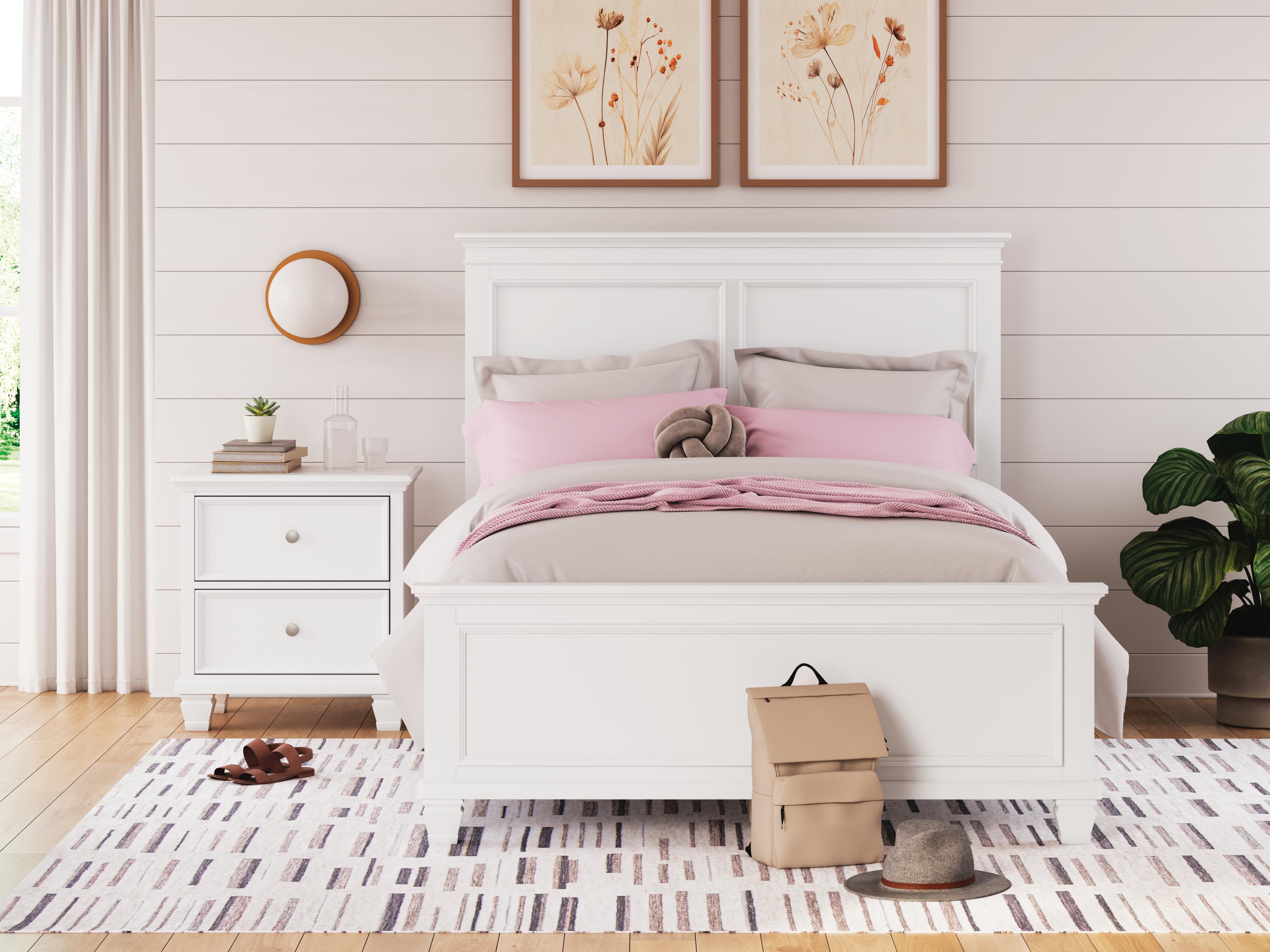 Fortman Panel Bed, Dresser and Nightstand