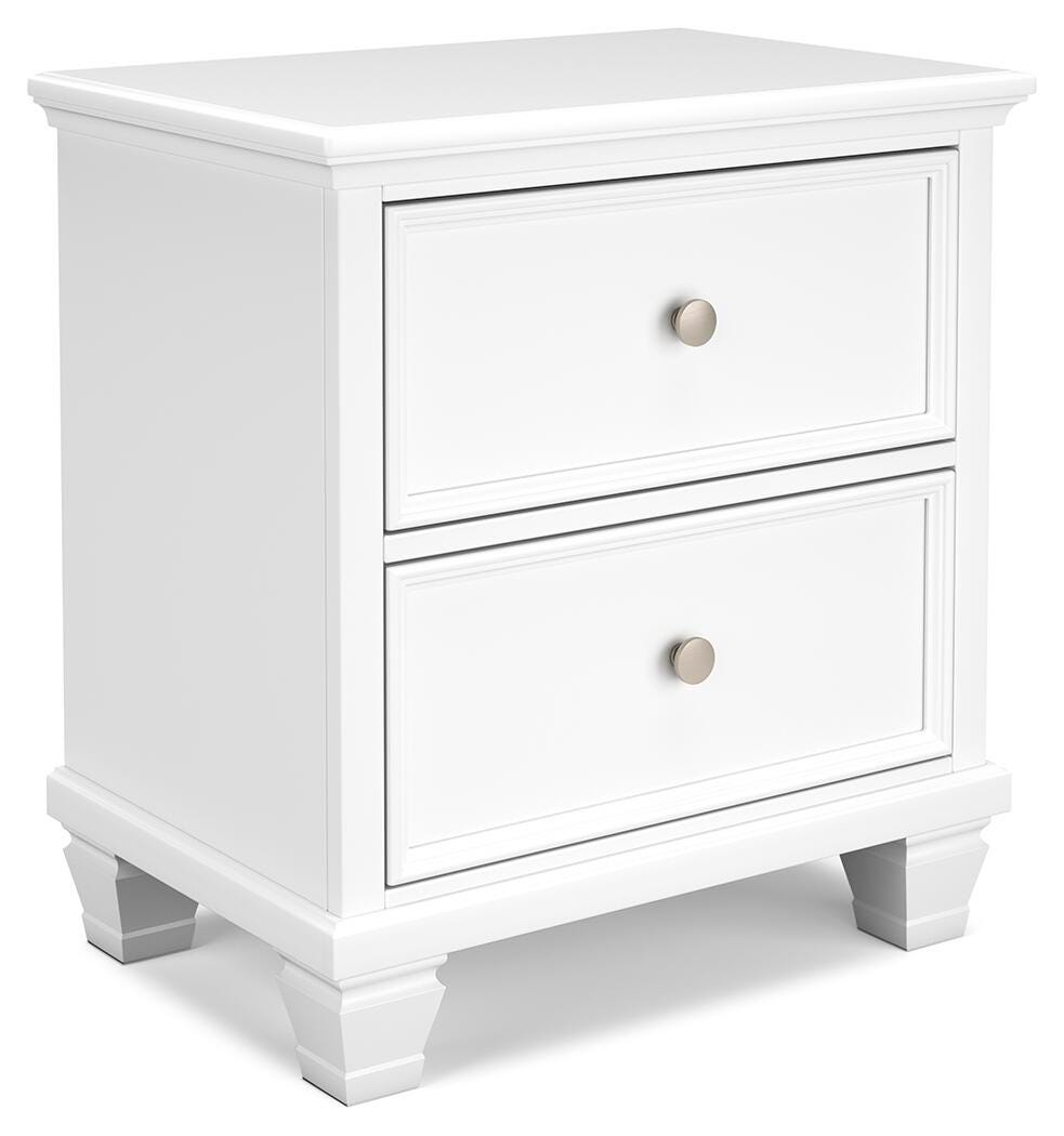 Fortman Panel Bed, Dresser, Mirror, Chest and Nightstand