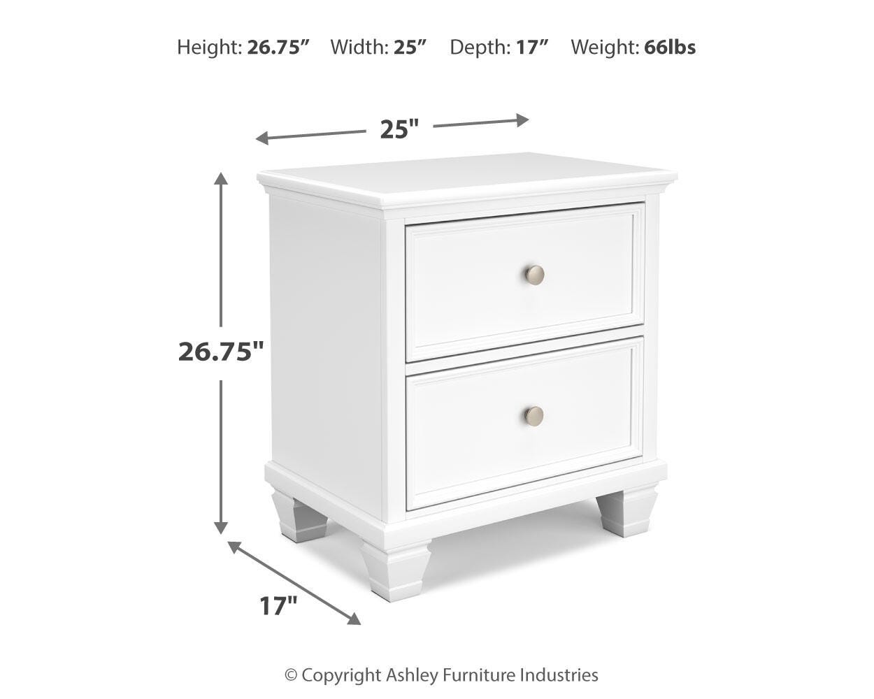 Fortman Panel Bed, Dresser and Nightstand