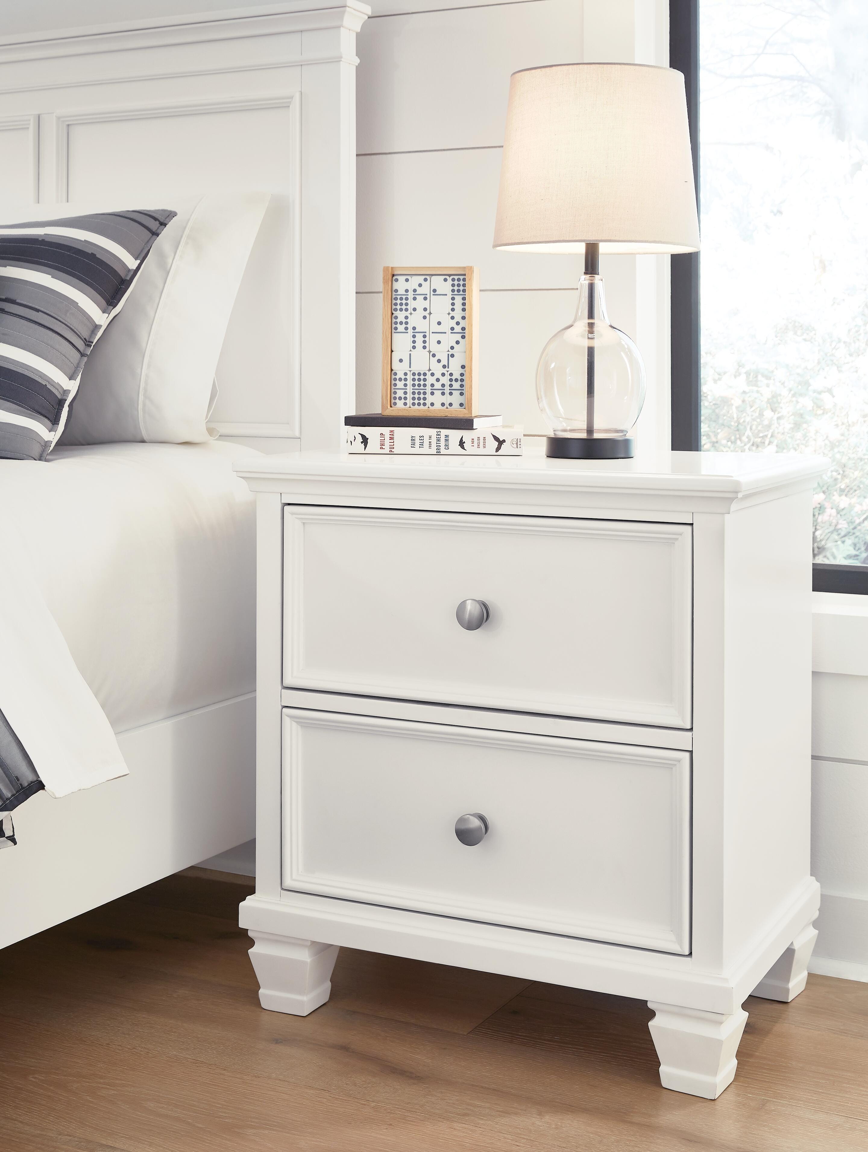Fortman Panel Bed, Dresser and 2 Nightstands