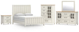 Shaybrock Panel Bed, Dresser, Mirror, Chest and Nightstand