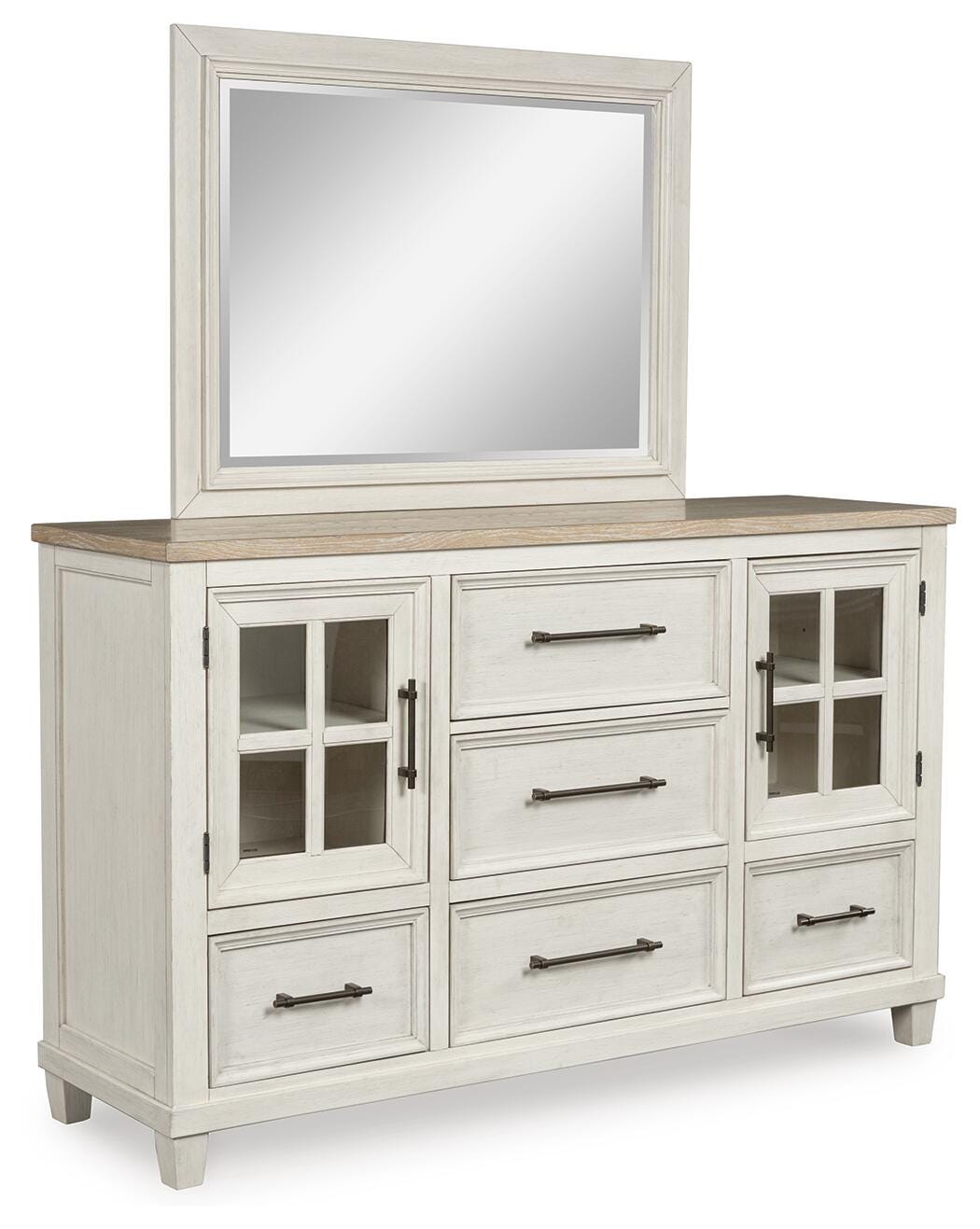 Shaybrock Panel Bed, Dresser, Mirror, Chest and Nightstand